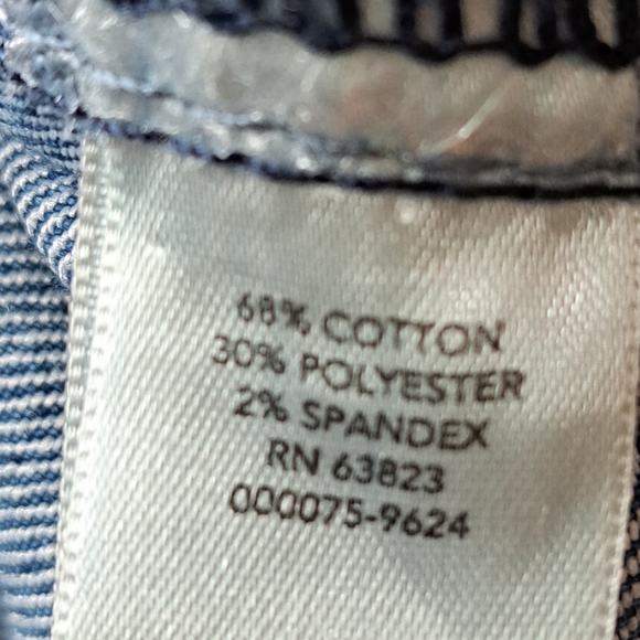 Denim midi skirt with pockets - Picture 6 of 6